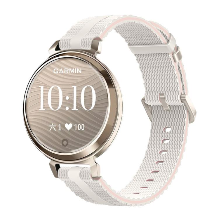 Cinturino per orologio in silicone con motivo a linee, For Garmin Lily 2