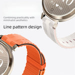 Cinturino per orologio in silicone con motivo a linee, For Garmin Lily 2