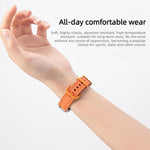 Cinturino per orologio in silicone con motivo a linee, For Garmin Lily 2