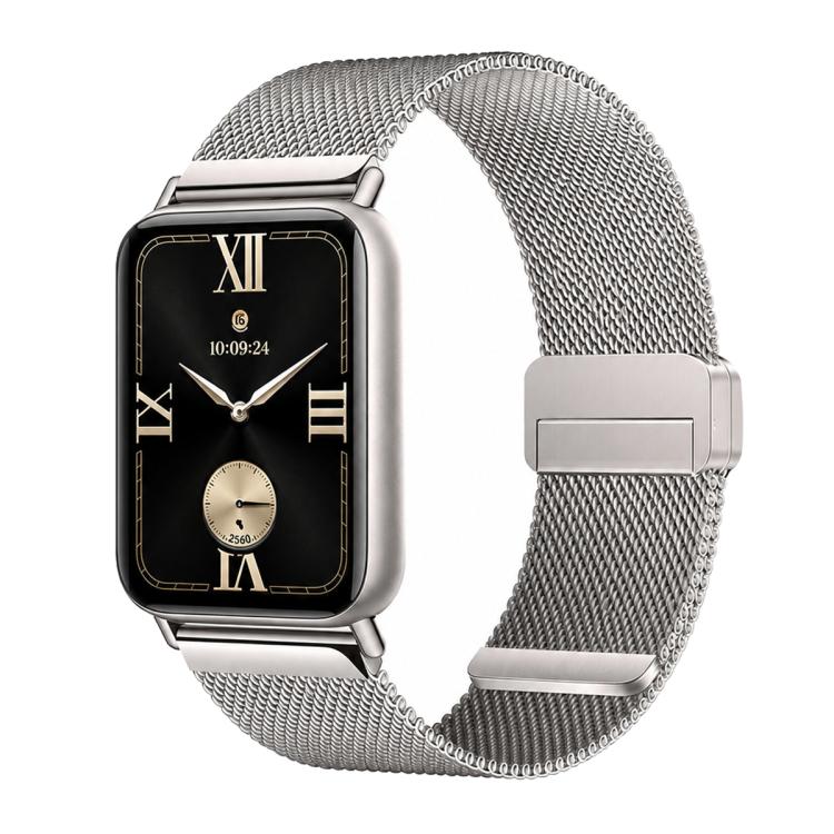 Cinturino per orologio in acciaio inossidabile con fibbia magnetica milanese., For Xiaomi Band 10 Pro / Redmi Watch 6 / Watch 5