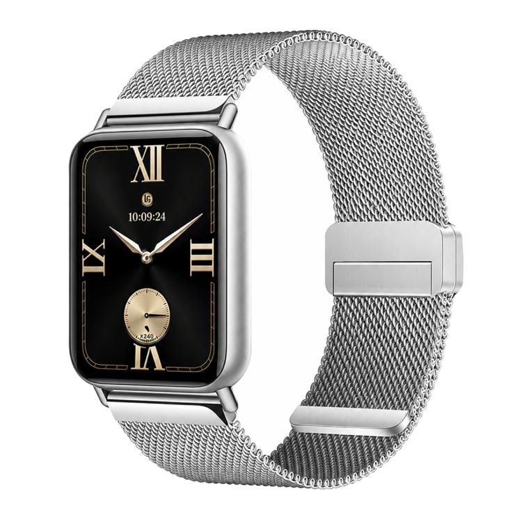 Cinturino per orologio in acciaio inossidabile con fibbia magnetica milanese., For Xiaomi Band 10 Pro / Redmi Watch 6 / Watch 5