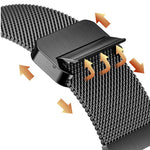 Cinturino per orologio in acciaio inossidabile con fibbia magnetica milanese., For Xiaomi Band 10 Pro / Redmi Watch 6 / Watch 5