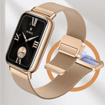 Cinturino per orologio in acciaio inossidabile con fibbia magnetica milanese., For Xiaomi Band 10 Pro / Redmi Watch 6 / Watch 5