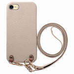 Custodia per telefono in PU con retro in pelle, fibbia in metallo e tracolla, texture litchi, con fibbia in metallo e texture a litchi., For iPhone 17e / 16e, For iPhone 17 Pro Max, For iPhone 17 Pro