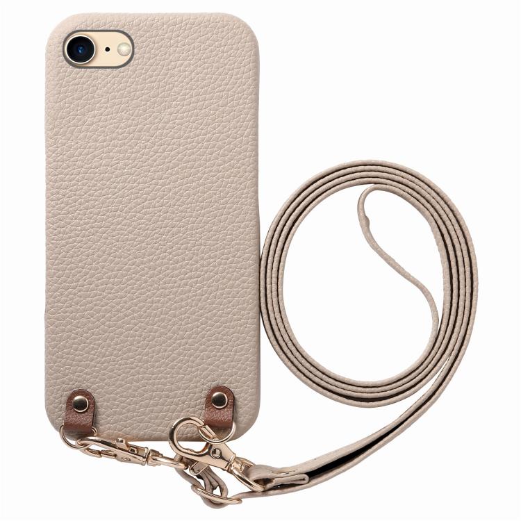 Custodia per telefono in PU con retro in pelle, fibbia in metallo e tracolla, texture litchi, con fibbia in metallo e texture a litchi., For iPhone 17e / 16e, For iPhone 17 Pro Max, For iPhone 17 Pro