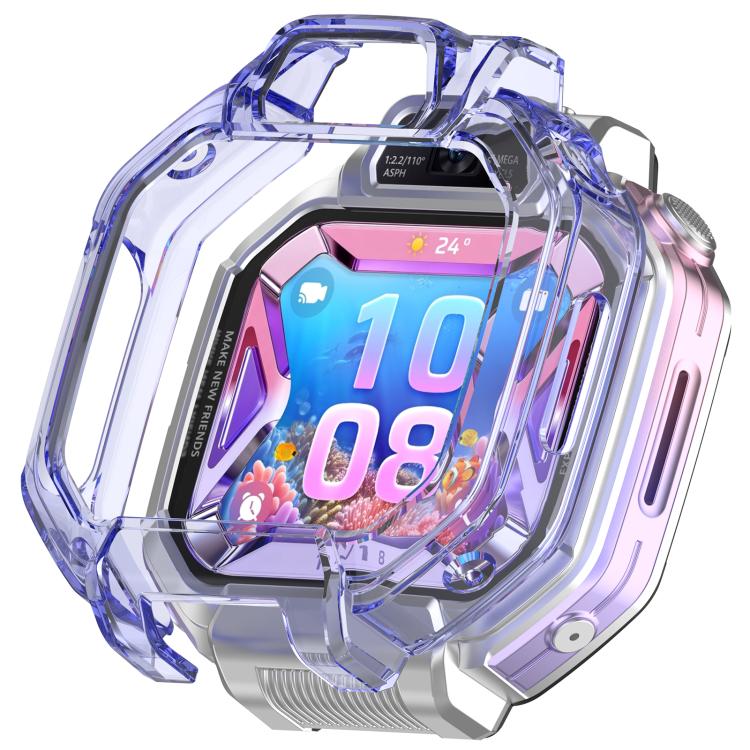 Custodia protettiva per orologio in TPU cavo a copertura parziale, For Huawei Watch Kids X1 / X1 Pro
