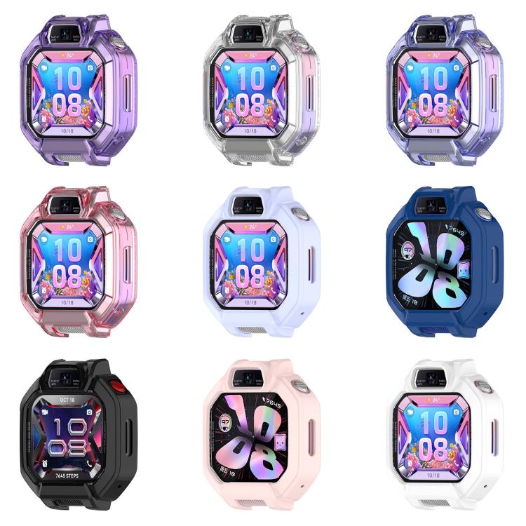 Custodia protettiva per orologio in TPU cavo a copertura parziale, For Huawei Watch Kids X1 / X1 Pro