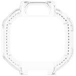 Custodia protettiva per orologio in policarbonato cavo con mezza copertura e fila singola di diamanti., For Huawei Watch Kids X1 / X1 Pro