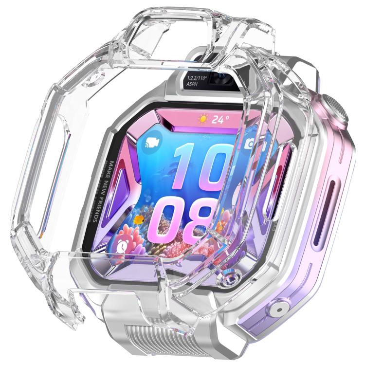 Custodia protettiva per orologio in policarbonato cavo a copertura parziale, For Huawei Watch Kids X1 / X1 Pro