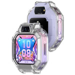 Custodia protettiva per orologio in policarbonato cavo a copertura parziale, For Huawei Watch Kids X1 / X1 Pro