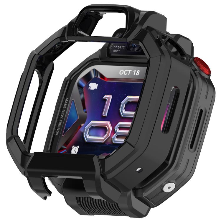 Custodia protettiva per orologio in policarbonato cavo a copertura parziale, For Huawei Watch Kids X1 / X1 Pro