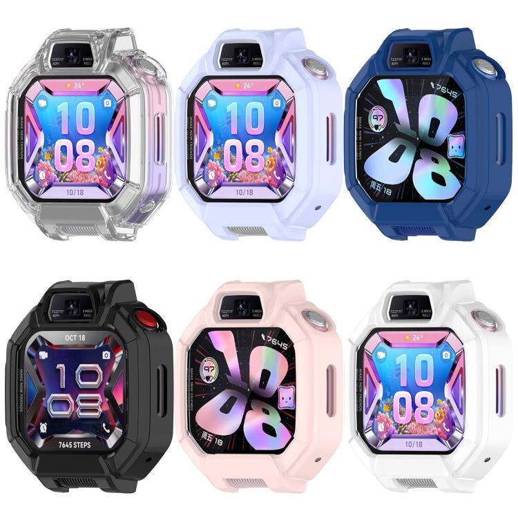 Custodia protettiva per orologio in policarbonato cavo a copertura parziale, For Huawei Watch Kids X1 / X1 Pro
