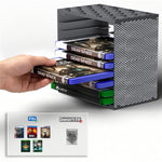 Per Nintendo Switch / PS5 / PS4 / Xbox, 2 torri modulari fai-da-te per riporre i dischi di gioco.