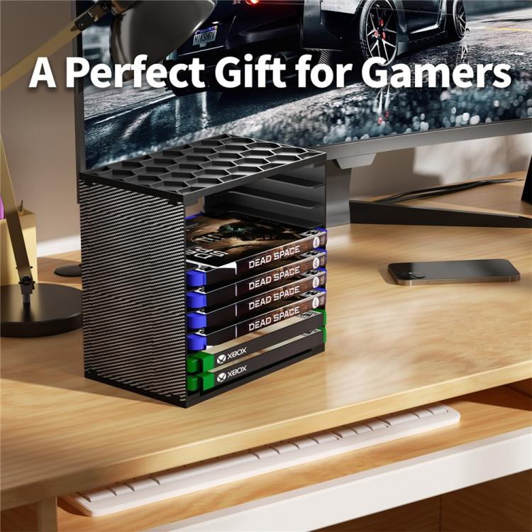 Per Nintendo Switch / PS5 / PS4 / Xbox, 2 torri modulari fai-da-te per riporre i dischi di gioco.