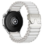 Cinturino per orologio in nylon a coste larghe con fibbia da paracadute, ideale per fuoristrada., 22mm, 20mm, 18mm