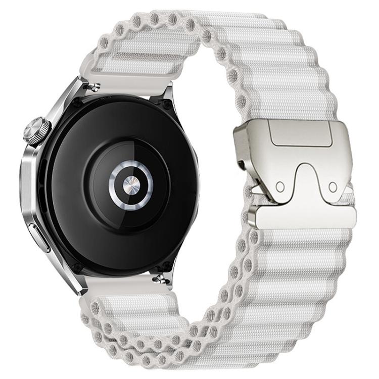 Cinturino per orologio in nylon a coste larghe con fibbia da paracadute, ideale per fuoristrada., 22mm, 20mm, 18mm