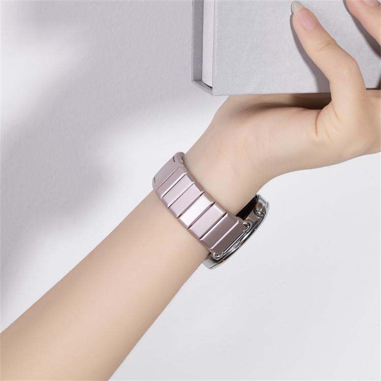 Cinturino per orologio in acciaio inossidabile con chiusura a farfalla a un pulsante e maglie regolabili., 18mm