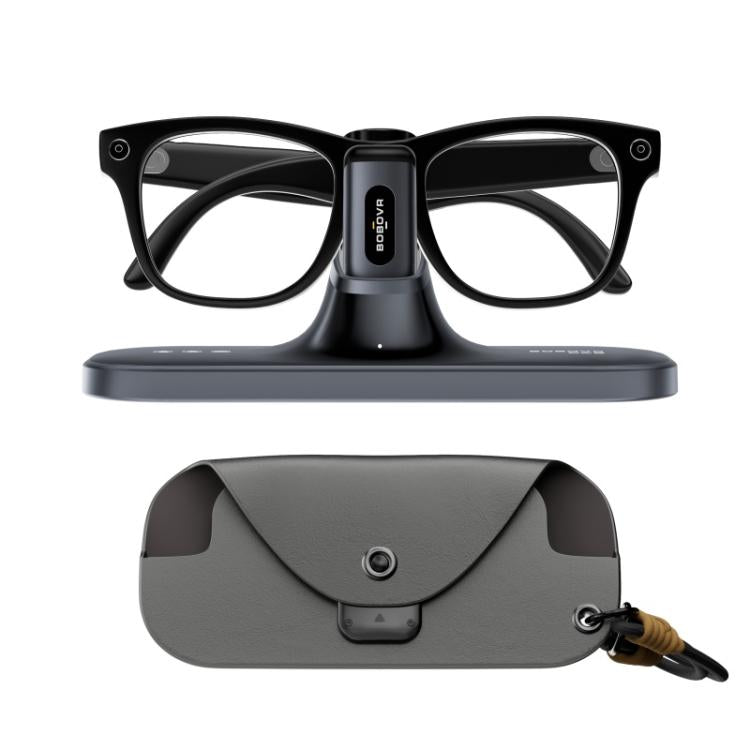BOBOVR CG2 per occhiali Meta Ray-Ban Wayfarer con Smart AI e stazione di ricarica 3 in 1.