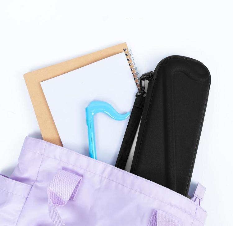 Custodia rigida portatile per strumento musicale elettronico Otamatone, borsa per il trasporto e la conservazione.