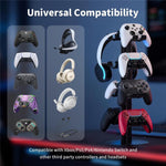 Supporto a 3 livelli per controller di gioco XBOX / PS5 / Switch, 3-Tier