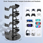 Supporto per controller di gioco girevole a 360 gradi a 4 livelli per Xbox / PS5 / Nintendo Switch