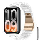 Cinturino per orologio in resina con chiusura a farfalla e tre perline, completo di strumento per la rimozione., For Xiaomi Band 10 Pro / Redmi Watch 6 / 5