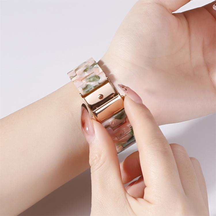 Cinturino per orologio in resina con chiusura a farfalla e tre perline, completo di strumento per la rimozione., For Huawei Band 11 / Band 11 Pro