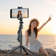 Q575TK Treppiede con gimbal intelligente, pop-up automatico, tracciamento del volto, controllo gestuale, selfie stick con intelligenza artificiale, Q575TK