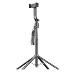 Treppiede con gimbal intelligente e tracciamento volto AI