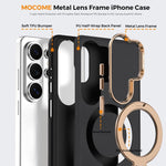 MOCOME Custodia per telefono con supporto girevole Kedun, magnetica e antiurto., For Galaxy S26 Ultra 5G, For Galaxy S26 5G, For Galaxy S25 5G, For Galaxy S25+ 5G