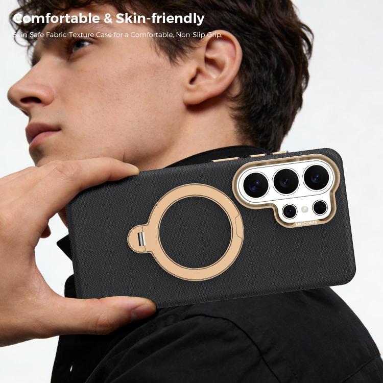MOCOME Custodia per telefono con supporto girevole Kedun, magnetica e antiurto., For Galaxy S26 Ultra 5G, For Galaxy S26 5G, For Galaxy S25 5G, For Galaxy S25+ 5G