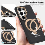 MOCOME Custodia per telefono con supporto girevole Kedun, magnetica e antiurto., For Galaxy S26 Ultra 5G, For Galaxy S26 5G, For Galaxy S25 5G, For Galaxy S25+ 5G