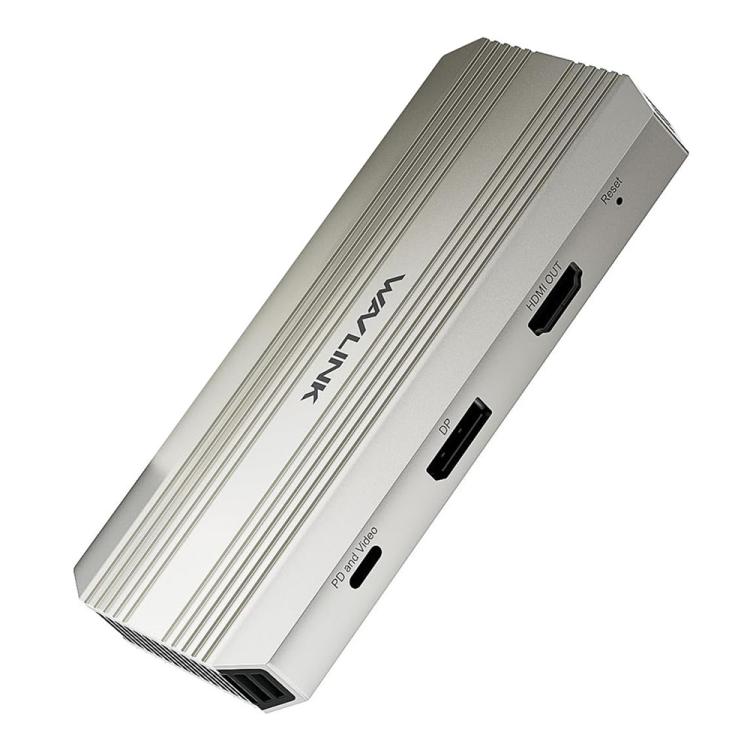 Adattatore per registratore di streaming WAVLINK WL-VR204, scheda di acquisizione video HD 4K, hub video PD da 100 W., WL-VR204
