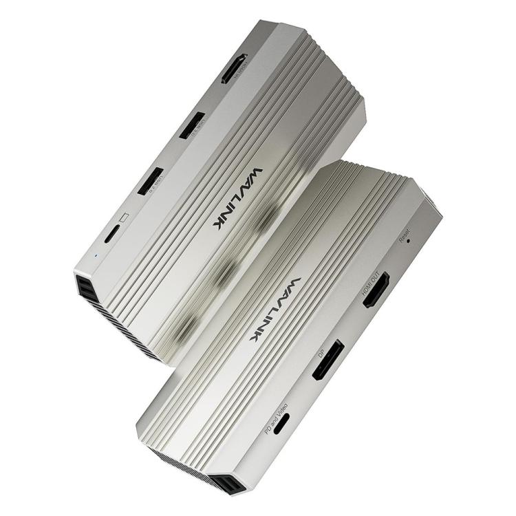 Adattatore per registratore di streaming WAVLINK WL-VR204, scheda di acquisizione video HD 4K, hub video PD da 100 W., WL-VR204