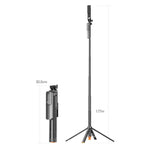 T05TK Per treppiede fotografico, selfie stick, stabilizzatore gimbal con apertura automatica, telecomando, supporto per telefono, T05TK