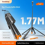 T05TK Per treppiede fotografico, selfie stick, stabilizzatore gimbal con apertura automatica, telecomando, supporto per telefono, T05TK