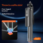 T05TK Per treppiede fotografico, selfie stick, stabilizzatore gimbal con apertura automatica, telecomando, supporto per telefono, T05TK