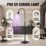 Lampada UV LED 5W con supporto flessibile a collo d'oca