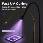 Lampada UV LED 5W con supporto flessibile a collo d'oca