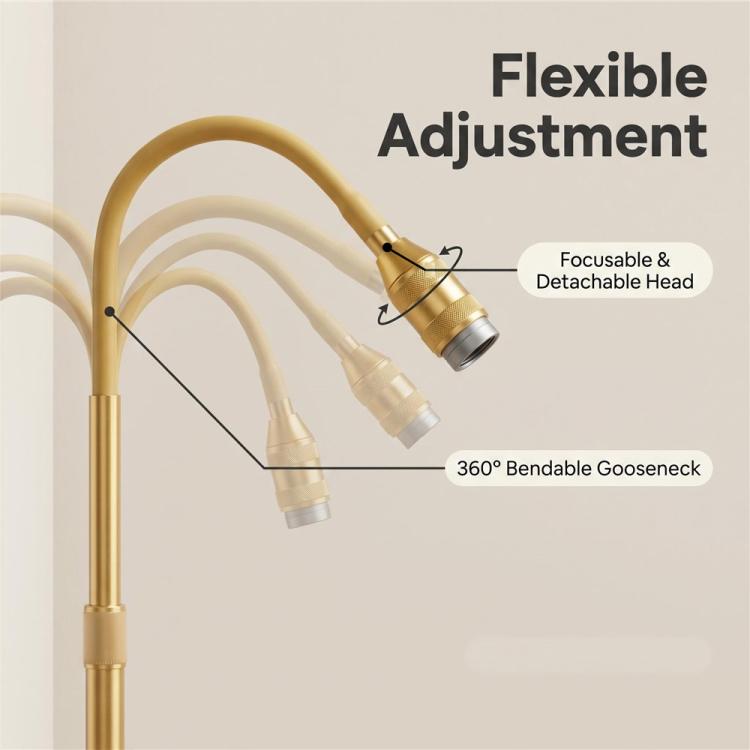 Lampada UV LED 5W con supporto flessibile a collo d'oca