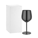 Calice da champagne con stelo in acciaio inox da 530 ml