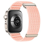 Cinturino per orologio in due sezioni in nylon intrecciato traspirante con chiusura a strappo., For Huawei Watch Fit 5 / Fit 5 Pro / Fit 4