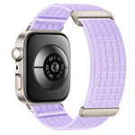 Cinturino per orologio in due sezioni in nylon intrecciato traspirante con chiusura a strappo., For Huawei Watch Fit 5 / Fit 5 Pro / Fit 4