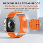 Cinturino per orologio in due sezioni in nylon intrecciato traspirante con chiusura a strappo., For Huawei Watch Fit 5 / Fit 5 Pro / Fit 4