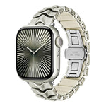 Cinturino per orologio ibrido in silicone e metallo Arc Shadow., For Apple Watch 46mm / 49mm / 45mm / 44mm, For Apple Watch 42mm / 41mm / 40mm / 38mm