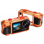Custodia protettiva in lega di alluminio per action camera DJI Osmo Action 3 / 4 / 5 Pro.