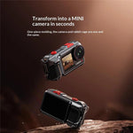 Custodia protettiva in lega di alluminio per action camera DJI Osmo Action 3 / 4 / 5 Pro.