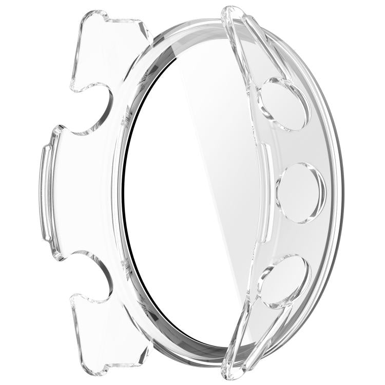 Pellicola in vetro temperato integrata nella custodia protettiva per orologio in PC, For Garmin Forerunner 70 / 170 / 170 Music