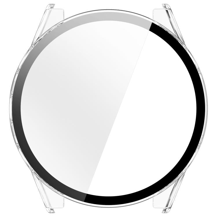 Pellicola in vetro temperato integrata nella custodia protettiva per orologio in PC, For Garmin Forerunner 70 / 170 / 170 Music