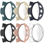 Pellicola in vetro temperato integrata nella custodia protettiva per orologio in PC, For Garmin Forerunner 70 / 170 / 170 Music
